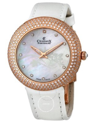 Đồng hồ nữ CHARMEX of Switzerland Las Vegas Mother of Pearl Ladies Watch 6295