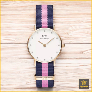 Đồng hồ nữ Daniel Wellington DW00100065 - dây vải