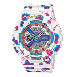 Đồng hồ nữ dây cao su Casio BABY-G BA-110FL