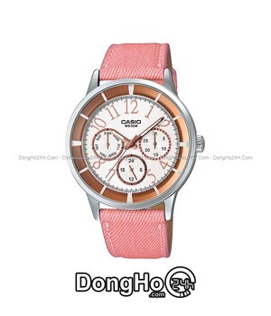 Đồng hồ nữ dây vải Casio LTP-2084LB - màu 1BVDF/ 2BVDF/ 7BVDF