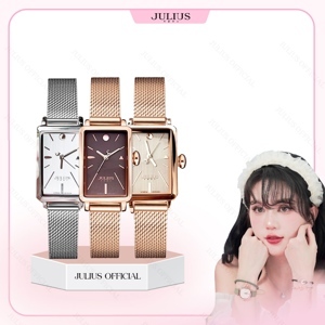 Đồng Hồ Nữ Dây Da Julius JA941 2017
