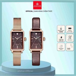 Đồng Hồ Nữ Dây Da Julius JA941 2017