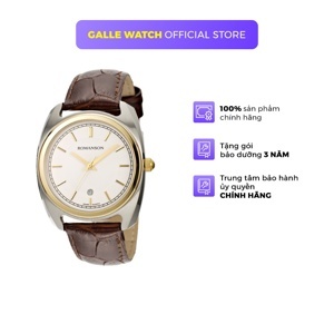 Đồng hồ nữ dây da Romanson TL1269MCWH