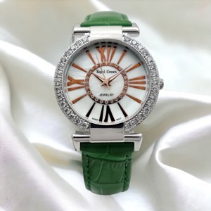 Đồng hồ nữ dây da Royal Crown 6116