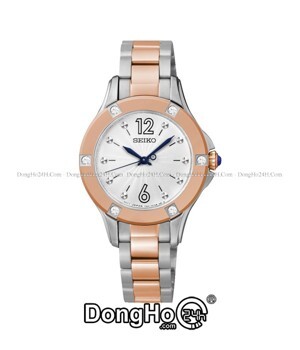 Đồng hồ nữ dây da Seiko Quartz SRZ422P1