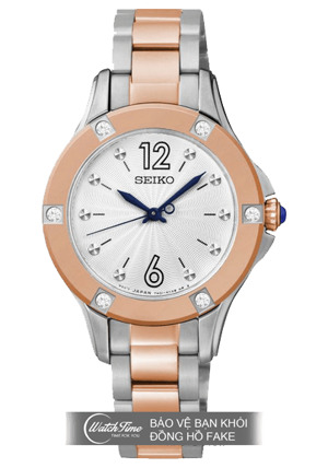 Đồng hồ nữ dây da Seiko Quartz SRZ422P1