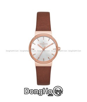 Đồng hồ nữ dây da Skagen Quartz SKW2260