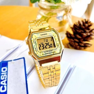 Đồng hồ nữ dây kim loại Casio LA680WGA