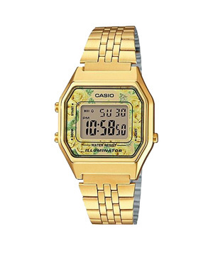 Đồng hồ nữ dây kim loại Casio LA680WGA