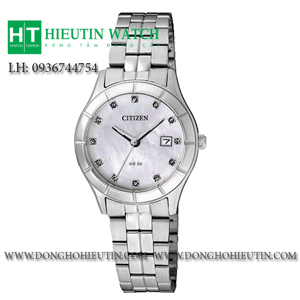 Đồng hồ nữ dây kim loại Citizen EU6040