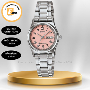 Đồng hồ nữ dây thép Casio LTP-V006D