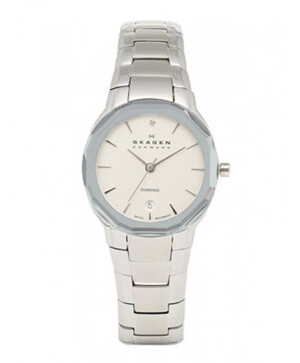 Đồng hồ nữ dây thép chống gỉ Skagen Quartz 822SSXS