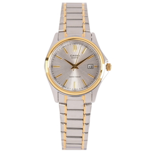 Đồng hồ nữ dây thép không gỉ bạc Casio LTP-1183G