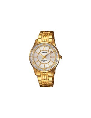 Đồng hồ nữ dây thép không gỉ Casio Quartz LTP-1358G - màu 7A