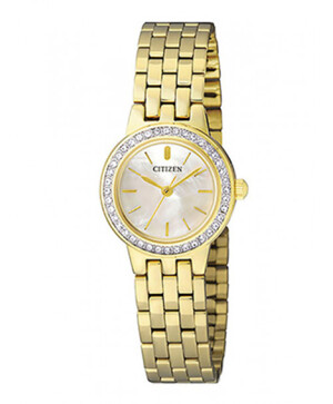 Đồng hồ nữ dây thép không gỉ Citizen Quartz EJ6102-56D