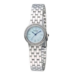 Đồng hồ nữ dây thép không gỉ Citizen Quartz EJ6100