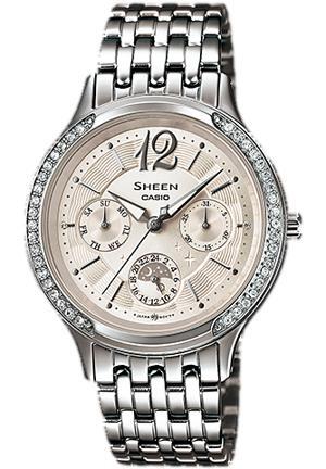 Đồng hồ nữ dây thép không gỉ Casio Sheen SHE-3030D - màu 7A