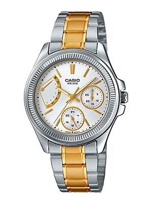 Đồng hồ nữ dây thép không gỉ Casio LTP-2089SG