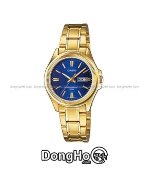 Đồng hồ nữ dây thép không gỉ Casio Quartz LTP-E111GB-2AVDF