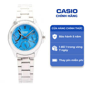 Đồng hồ nữ dây thép không gỉ Casio LTP-2089D