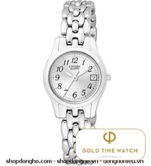 Đồng hồ nữ dây thép không gỉ Citizen Quartz EU2650-53A