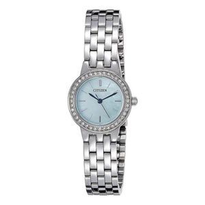 Đồng hồ nữ dây thép không gỉ Citizen Quartz EJ6100