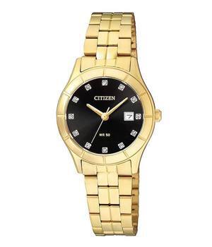 Đồng hồ nữ dây thép không gỉ Citizen Quartz EU6042 - màu 57E/ 57D