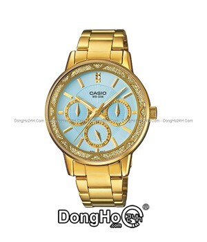 Đồng hồ nữ dây thép không gỉ Casio LTP-2087G - màu 7AV