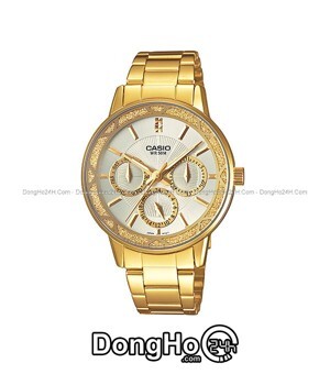 Đồng hồ nữ dây thép không gỉ Casio LTP-2087G - màu 7AV