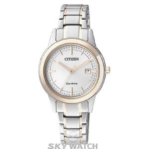 Đồng hồ nữ dây thép không gỉ Citizen Eco-Drive FE1088-50E