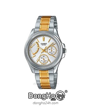 Đồng hồ nữ dây thép không gỉ Casio LTP-2089SG