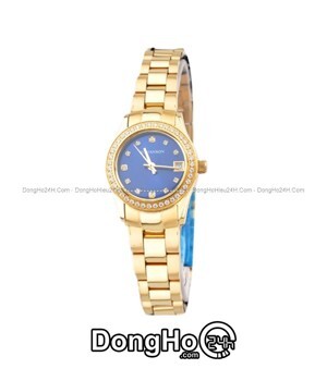 Đồng hồ nữ dây thép không gỉ Romanson RM4205QLGBLUE