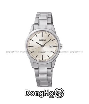 Đồng hồ nữ dây thép không gỉ Seiko Quartz SXDG25P1