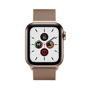 Đồng hồ thông minh Apple Watch S5 (Series 5) - 40mm, viền thép dây thép