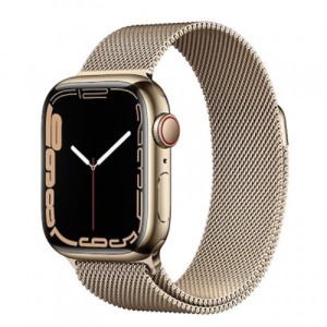 Đồng hồ thông minh Apple Watch Series 7 - 41mm, 4G, viền thép milanese