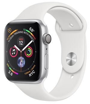 Đồng hồ thông minh Apple Watch Series 4 - 44mm, GPS+Cellular, viền nhôm, dây cao su