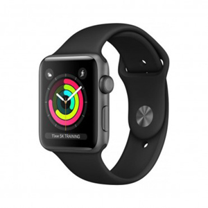 Đồng hồ thông minh Apple Watch Series 3 - 42mm, GPS, viền nhôm dây cao su