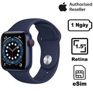 Đồng hồ thông minh Apple Watch Series 6 GPS + Cellular 44mm - Viền nhôm