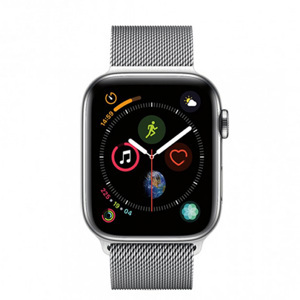 Đồng hồ thông minh Apple Watch Series 4 - 44mm, GPS+Cellular, Viền thép, dây thép