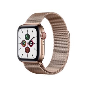 Đồng hồ thông minh Apple Watch S5 LTE (Series 5 LTE)  - 44mm, viền thép dây thép