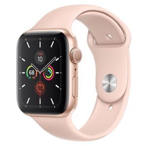 Đồng hồ thông minh Apple Watch Series 5 LTE  - 44mm, viền thép dây cao su