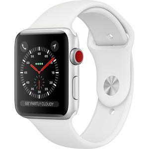 Đồng hồ thông minh Apple Watch Series 3 GPS Cellular 42mm viền nhôm dây cao su