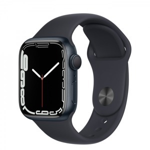 Đồng hồ thông minh Apple Watch Series 7 - 41mm, 4G, viền thép dây cao su