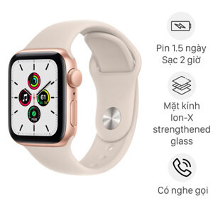 Đồng hồ thông minh Apple Watch SE - GPS, 40mm