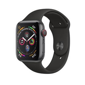 Đồng hồ thông minh Apple Watch Series 4 - 44mm, GPS+Cellular, viền nhôm, dây cao su