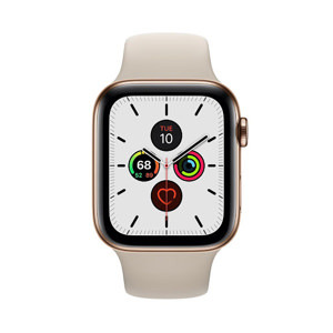 Đồng hồ thông minh Apple Watch Series 5 LTE  - 40mm, viền thép dây cao su