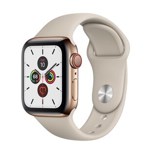 Đồng hồ thông minh Apple Watch S5 LTE (Series 5 LTE)  - 44mm, viền thép dây thép