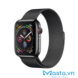 Đồng hồ thông minh Apple Watch Series 4 - 44mm, GPS+Cellular, Viền thép, dây thép