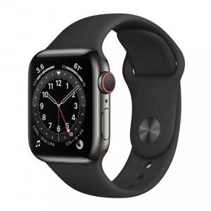 Đồng hồ thông minh Apple Watch Series 7 - 41mm, 4G, viền thép dây cao su