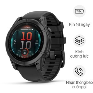 Đồng hồ thông minh Garmin Fenix E 47mm viền thép